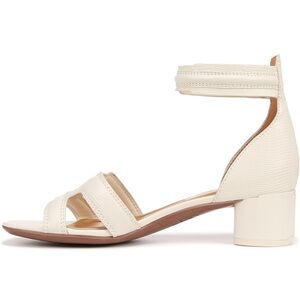 Franco Sarto womens Nora Ankle Strap Low Block Heel SandalHeeled Sandall